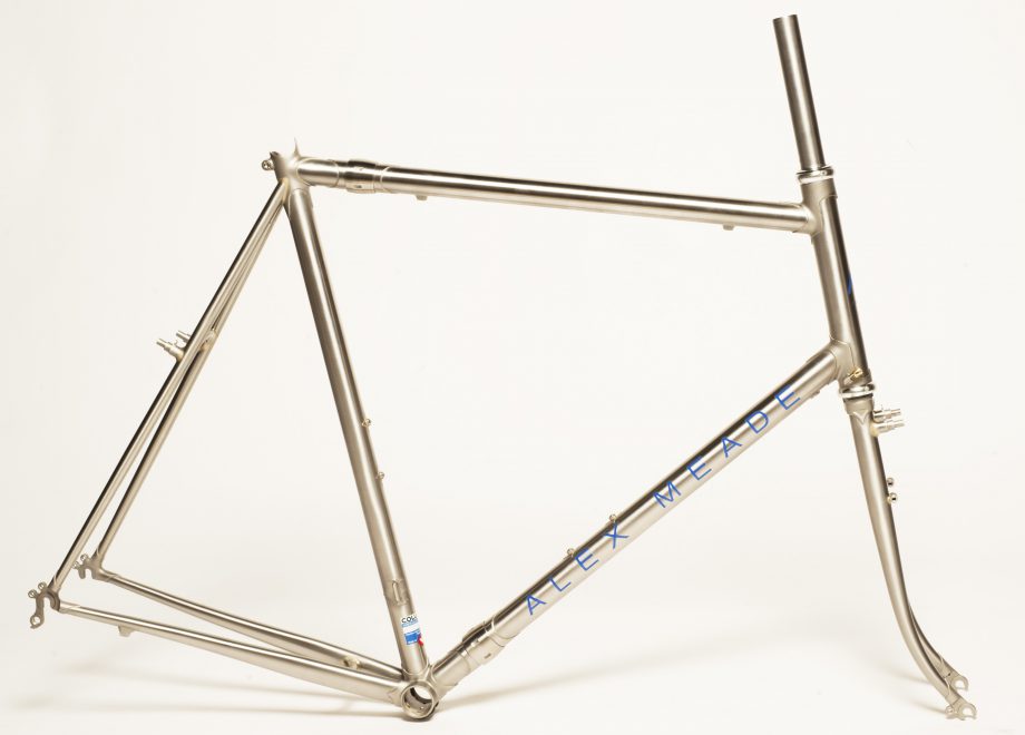 Alex Meade Stainless Steel Coupled Frameset For a Tall Rider