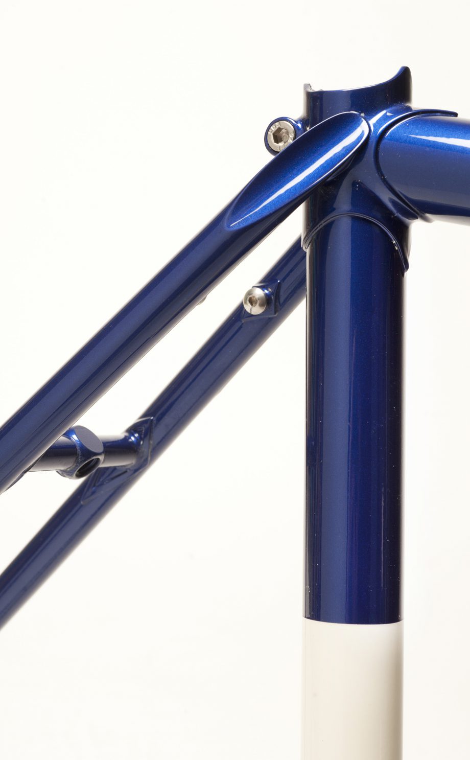 Alex Meade Bikeworks Fluted Stays Custom Frame