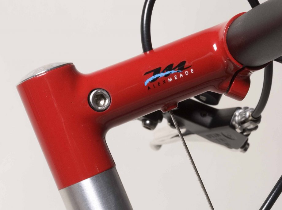 Alex Meade Bikeworks Custom Stem Hidden Clamp Mechanism